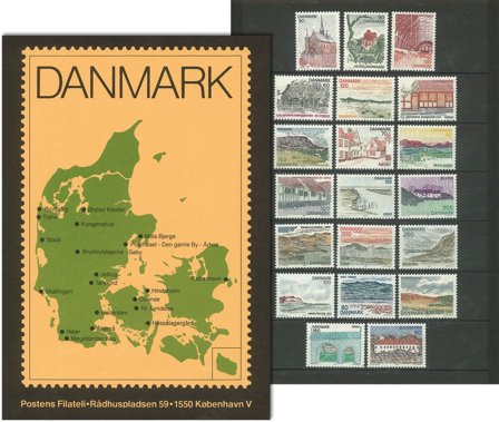 Danmark - Landsdelsserie - Mappe