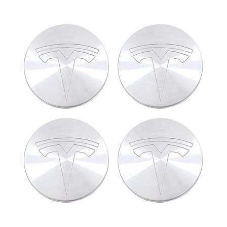 4-pack för Tesla Model 3 Model Y Märkesöverdrag Navkapslar 56mm Navcentrumkapslar för Tesla Model Y X S 2016-2025 Biltillbehör