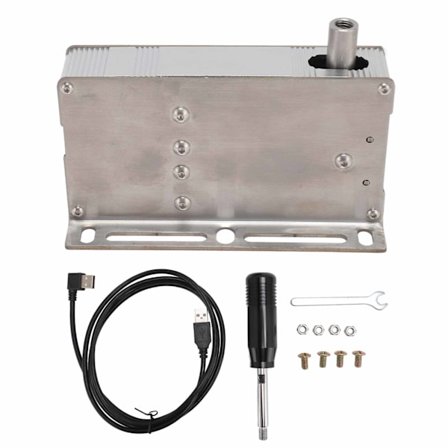 USB sekventiel skifter PC Sim Racing Game Shifter til Windows 11 10 7 XP til Logitech G25 G27 til PXN til Thrustmaster T500 Sort