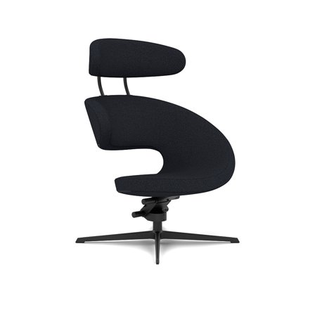 Varier Furniture Peel - Grey Wool - Black base