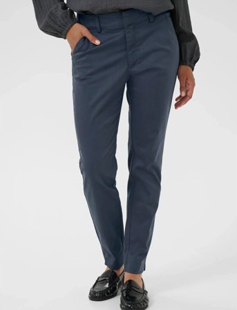 Kaffe Kalea Chino Pant - Blue - 38