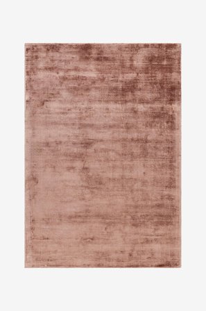 KM Home - Viskoosimatto Tribeca - Roosa - Sileät matot - 160X230 - - Homeroom