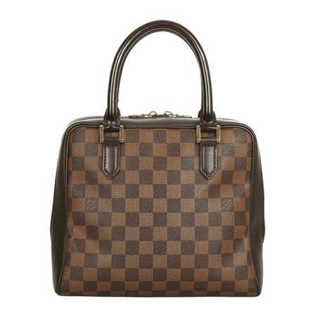 Louis Vuitton Vintage, Pre--downed Damier level Brera Canvas Bruin, Dames, Maat:ONE Size