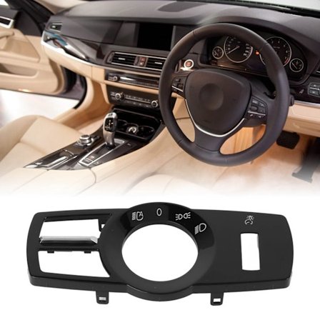 Strålkastarkontrollpanel Dimljusknapp Omgivande Trim Ersättning för 5 6 7 Serie X3 X4 Blank Svart