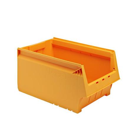 PPS 30720001028 Oppbevaringsboks rett, 500 x 310 x 250 mm Gul, Garasjeinnredning & oppbevaring