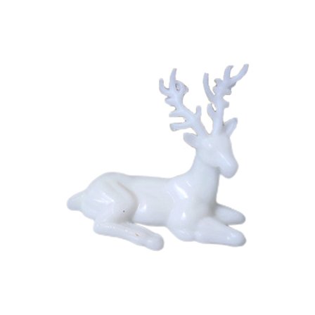 3D Tredimensionell Skog Mikrolandskap Tillbehör Kristall Epoxi Lim DIY Filler Dekoration Älg Fairy Deer Model