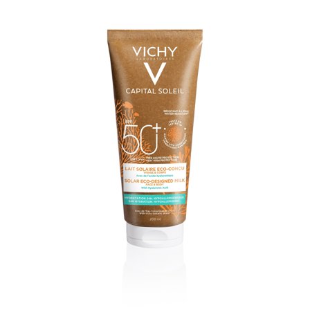 VICHY Capital Soleil Eco Latte SPF50+ 200ml - Latte solare corpo alta prot.