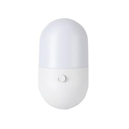Natslys Stikkontakt Vægge, Natslys Med Lysstyrke Og Skumring Til Daggry Fotocelle Sensor, Natslys Til Værelse, Trapper, 10stk- 2