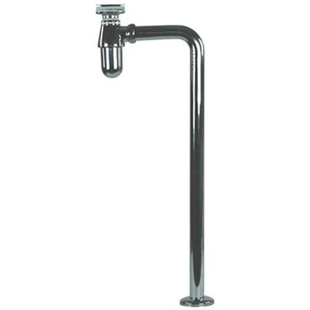 Gelia 3000920202 Vannlåssett metall, til 32 mm rør, Innendørsavløp