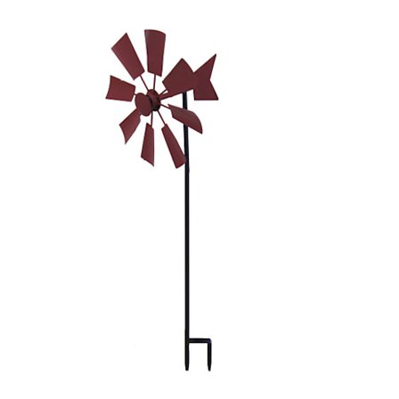 Pilebladet Vindmølle - af Wind Energy - Terrasse, græsplæne og have i begge retninger (Bordeaux)