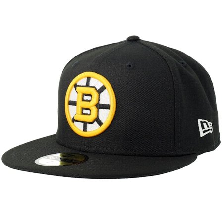 New Era - Negro fitted Gorra - Boston Bruins 59FIFTY Black Fitted @ Hatstore