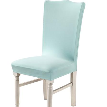 4 St Stolöverdrag Avtagbara Tvättbara Light Blue