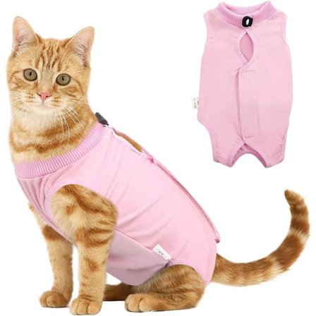 Recovery Suit Cat - Efter operation Anti-lækage Afvænning Recovery Klæde Dragt