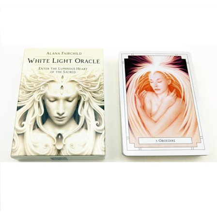 To hvide lys Oracle-kort brætspil