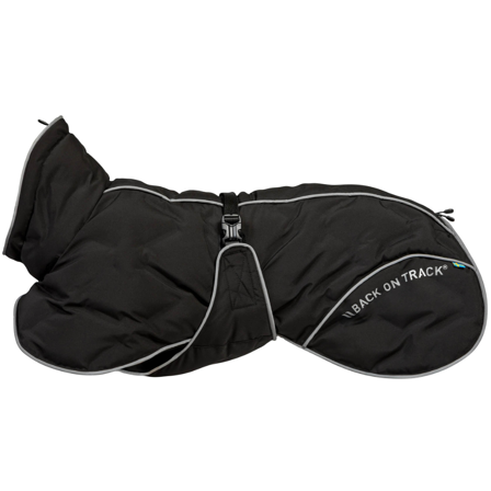 Back on Track Bay Padded Coat High Set Tail 40-50 cm Black