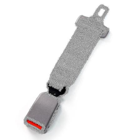 Sædebelter 1/2 Pakke Universal Bilsædebelte Forlænger Justerbar Bælteforlænger 23cm Grå gray 1pc 36cm