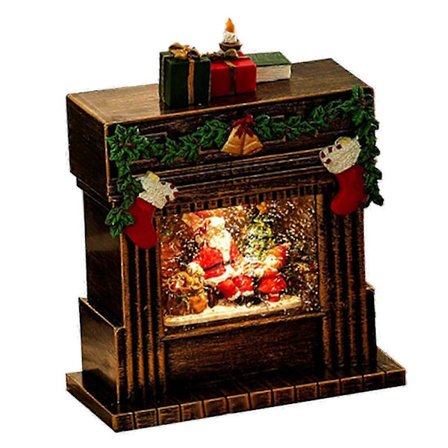 Juletre Snøkule Bordpynt Lysende Glitter Musikalsk Snøkule-lingling}