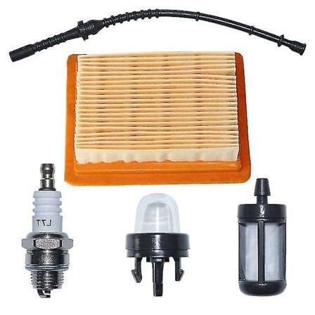 Luftfilter, brændstoffilter, slange, primerpære til Stihl Fs120 Fs200 Fs250 Fs300 Fs450