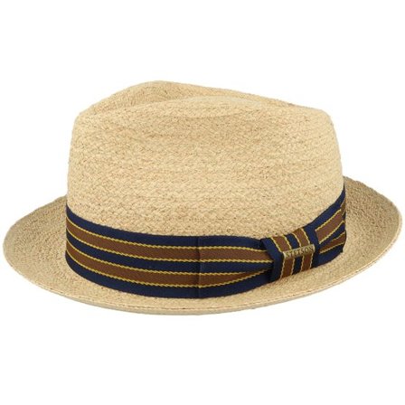 Stetson - Beige straw Hatt - Player Raffia Natural Straw Hat @ Hatstore