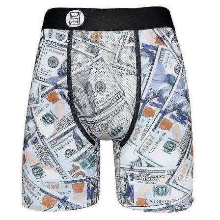 Nye PSD hurtigtørrende, forlængede boxershorts med hajmønster, sports shorts, strandbukser til mænd