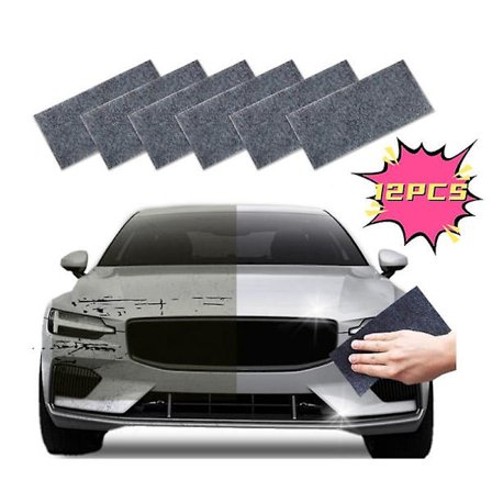 12 stk. Nano Sparkle Klud til Bilridser Nano Magisk Klud Ridsefjerner