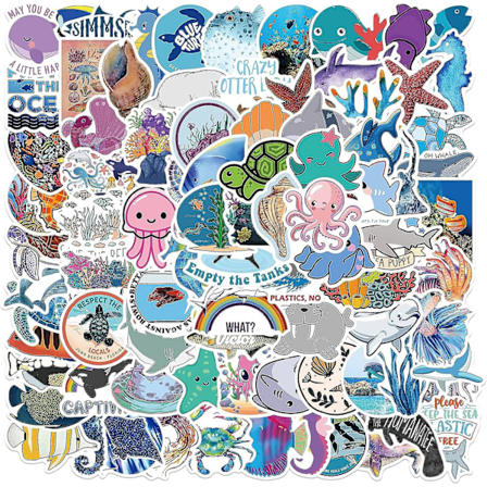 Meriel intarrat - 100 kpl Vedenkest vi Tarroja Kannettavalle Tietokoneelle, Matkalaukulle, DIY-Vinyyli Tarrat Syntym p iv juhliin, Scrapbookingiin, 