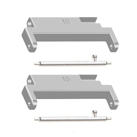 Hurtigkobling til urrem, metalkobling, adapter til 18mm-20mm