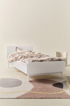 Jotex - Barneseng 90x200 Cm Hvit - TOULUSE - Kjøp Barnesenger & sprinkelsenger hos Jotex