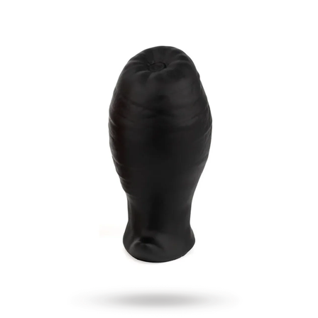 Egg Ass Plug Black 12,5 cm