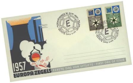 Holland 1957 - FDC årgang