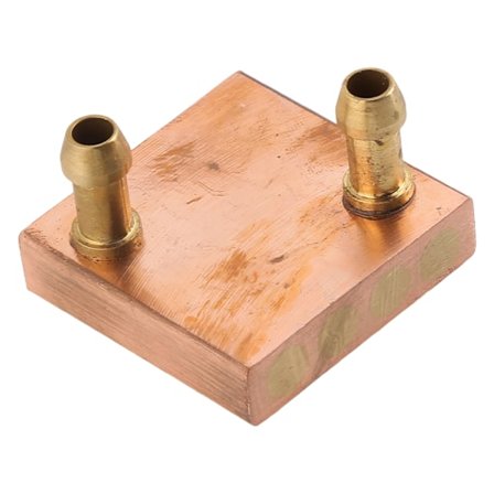 Kobber køleplade afkølet vand køleblok til GPU CPU Radiator Liquid Heatsink