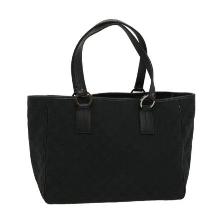 Gucci Vintage, Pre-owned Tote bag Zwart, Dames, Maat:ONE Size,Canvas