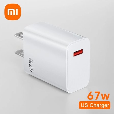 Xiaomi Original 67W USB Supersnabb Laddare USB C PD Gränssnitt Telefonladdare För iPhone15 Samsung Huawei Turbo Charge Ny