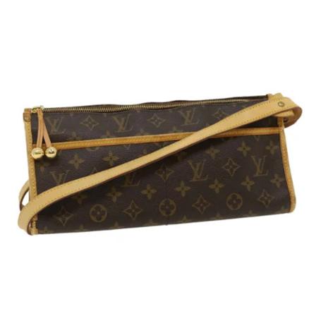 Louis Vuitton Vintage Pre-owned Shoulder Taske Brun, Herre Vintage Tasker, Størrelse: ONE Size