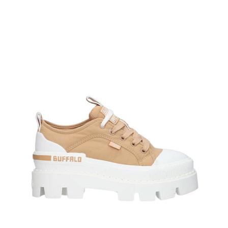 Buffalo Sneakers Raven LO Vegan Senakers , Bruin , Dames , Maat: 39 EU