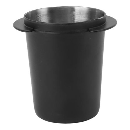 Espresso Tillbehör Doseringstratt i Rostfritt Stål 51mm Svart Non-Stick Beläggning Frostad Yta Espresso Kaffeverktyg Kompatibelt Med Inbyggda Kvarnar