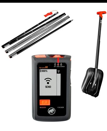 Mammut Barryvox S Package Svart