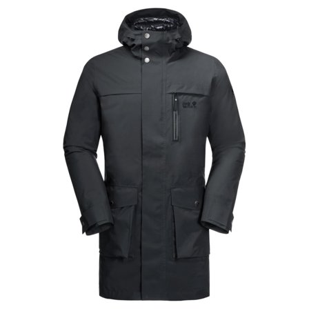 Jack Wolfskin Men's Cold Bay Parka Men down-lined parkas Black S