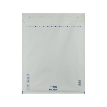 Boblekonvolutt 290x370mm hvit