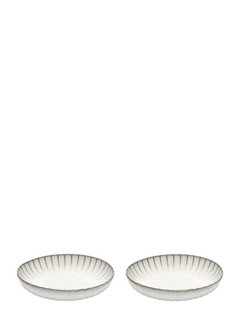 Serax High Plate M Inku By Sergio Herman Set/2 - White - Ø 23 CM