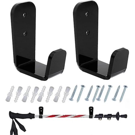 Hockey Stav Holder Vægmontering, vægopbevaring Hockey Stav Display Holder | Hockey Stav Display Holder, Vægmonterede Bøjler Til Ishockey Fis db