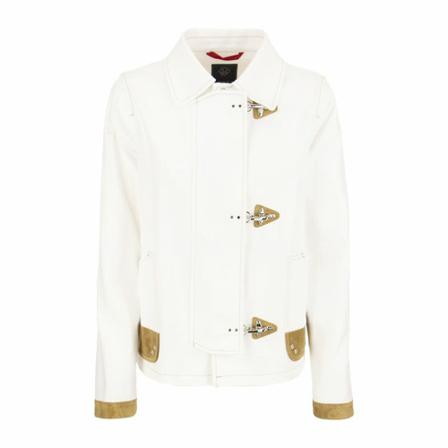 Fay Jacket 3 Hooks , Wit , Dames , Maat: XS