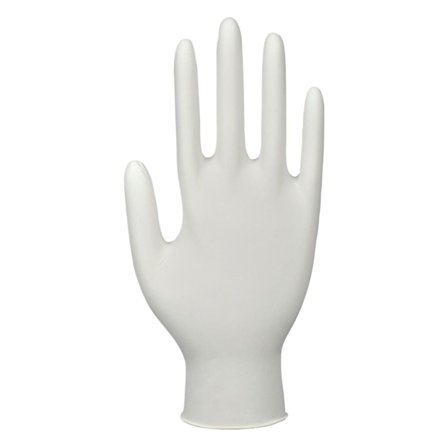 ABENA Nitrilhandske puderfri vit M 150/fp - Lyreco - Skyddsutrustning - Engångshandskar - Nitrilhandskar