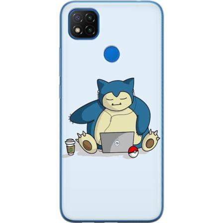 Xiaomi Redmi 9C NFC Läpinäkyvä kuori Pokemon Rauhallinen