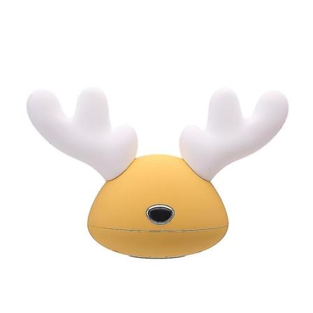 Nattlys Barn Baby Dyr Timer Led Farge (1stk-gul)