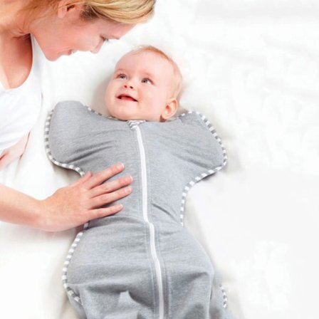Trygg Baby Sovesekk med Armer-Opp Design – Trygghet & Komfort for Din Lille