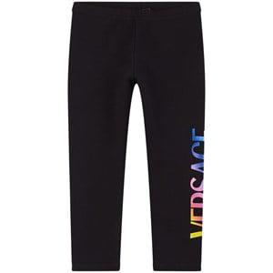 Kids - Versace Black Branded Leggings 36-48 Months - Bottoms - 36-48 Months - Black