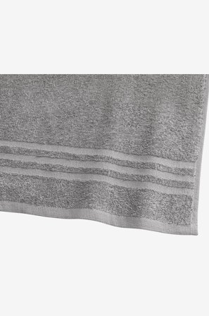 Borganäs of Sweden - Basic Frotté 2-pak - Grå - Badelagener - 65X130 - Fra Homeroom