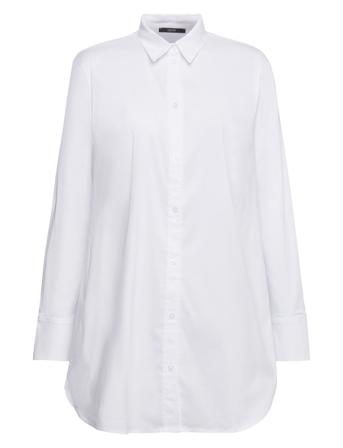 Shirt Blouse Langermet Skjorte Hvit Esprit Collection*Betinget Tilbud