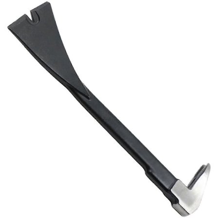 Kofodsklaue med klo, søm, monteringshåndtag, skraber, mejsel - til renoverings- og nedrivningsarbejde, fladpoleret smedet legering, til nedrivning, 